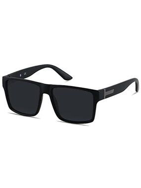 Oversized Square Sunglasses Polarized UV400 Men Women Large Fashion Shades